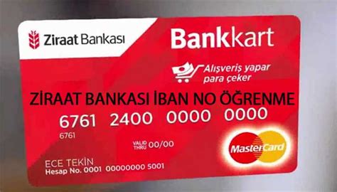 ziraat bankası iban numarası